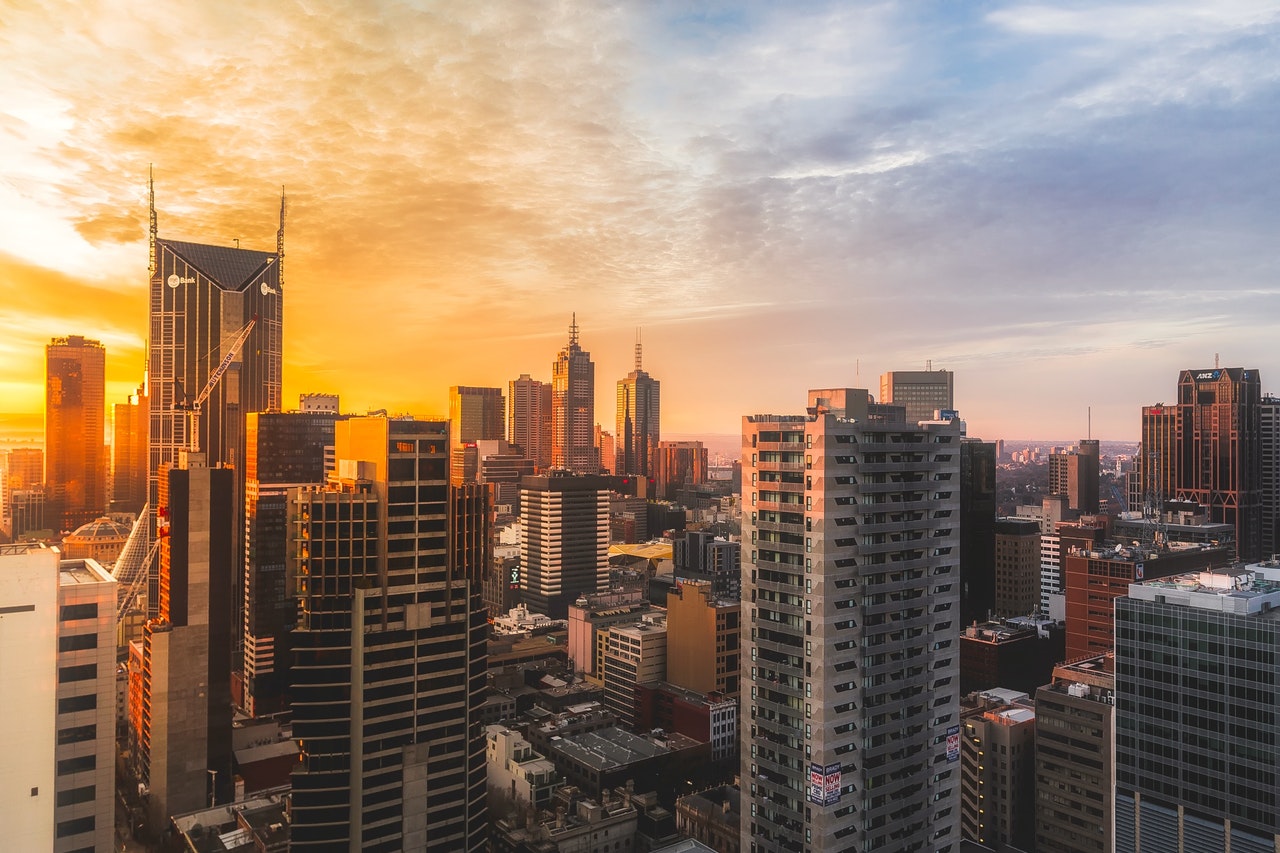 View Of High Rise Buildings during Day Time.